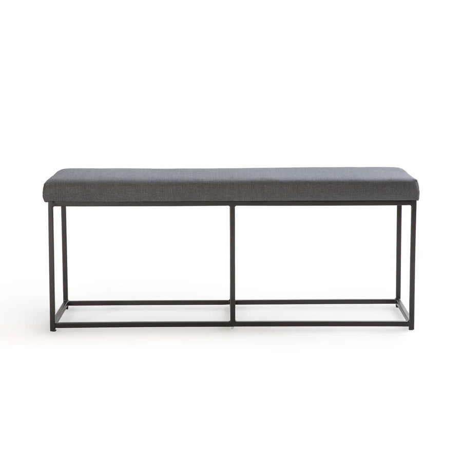 Banqueta 35 Acolchada Negro