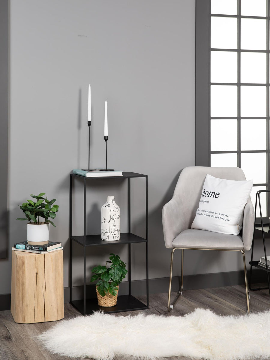 Mesa Lateral Altar doble repisa Metal