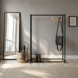 Perchero industrial Metal Black