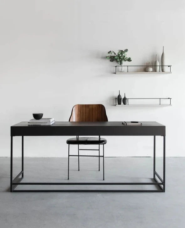 Escritorio Industrial | Metal Black