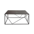 Mesa de Centro 90 | Vara Metal Black