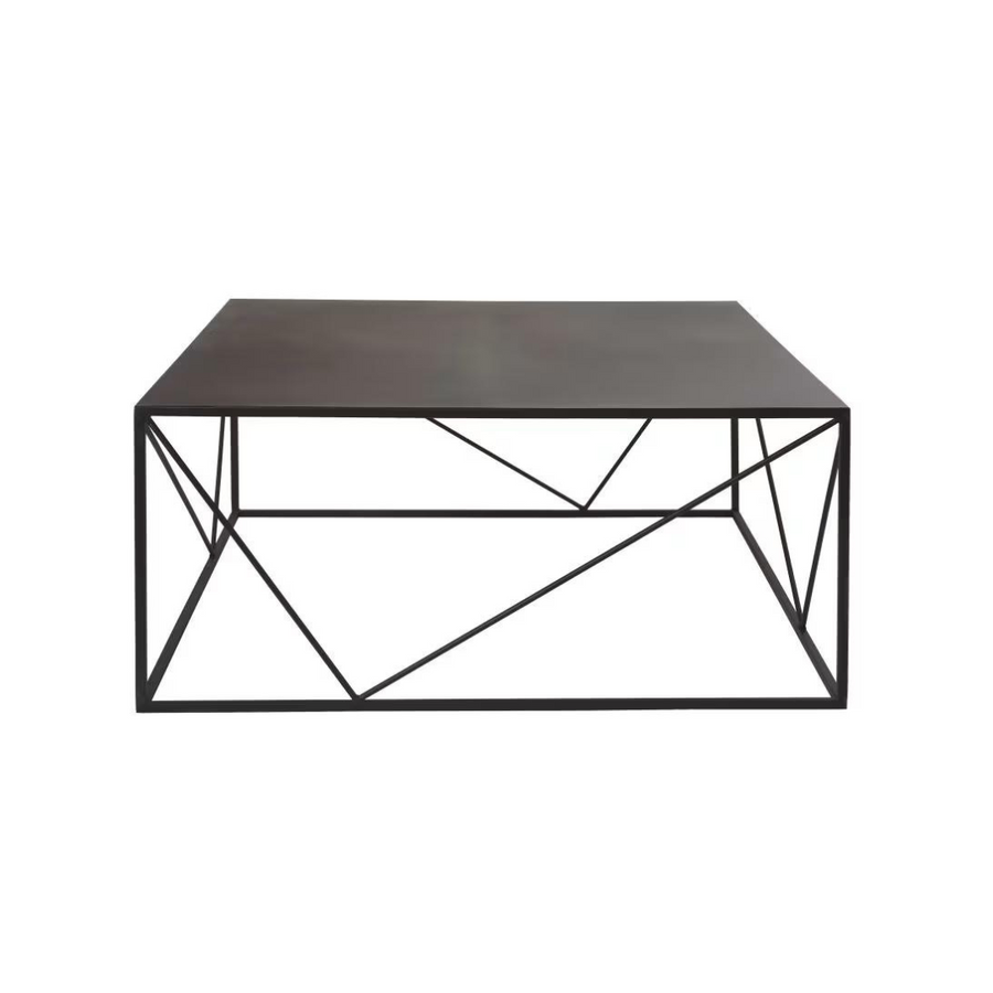 Mesa de Centro 90 | Vara Metal Black