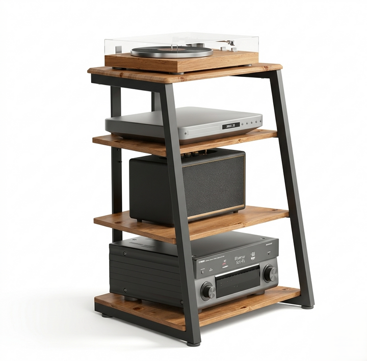 Mueble Vinilos Aukan repisas