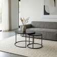 Mesa De Centro Nido | Metal Black