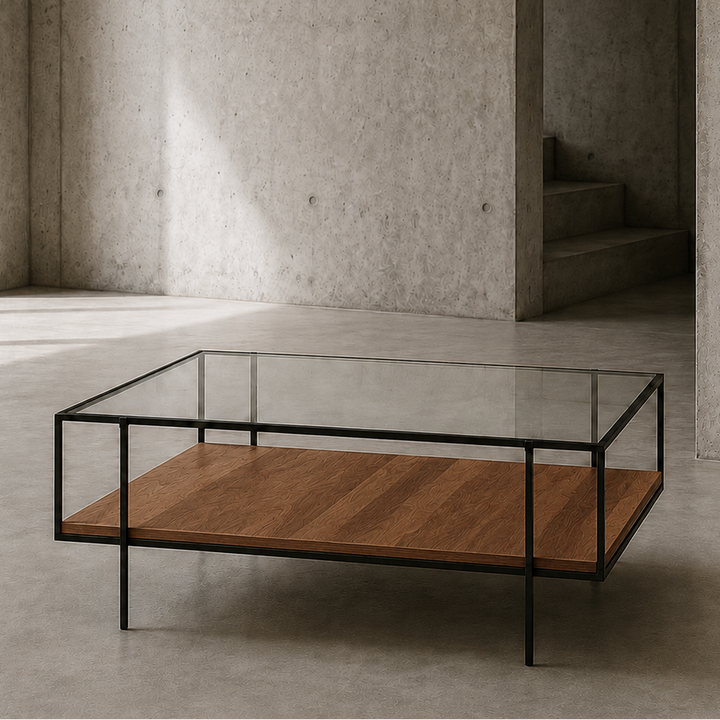 Mesa de centro Doble Nivel Glass