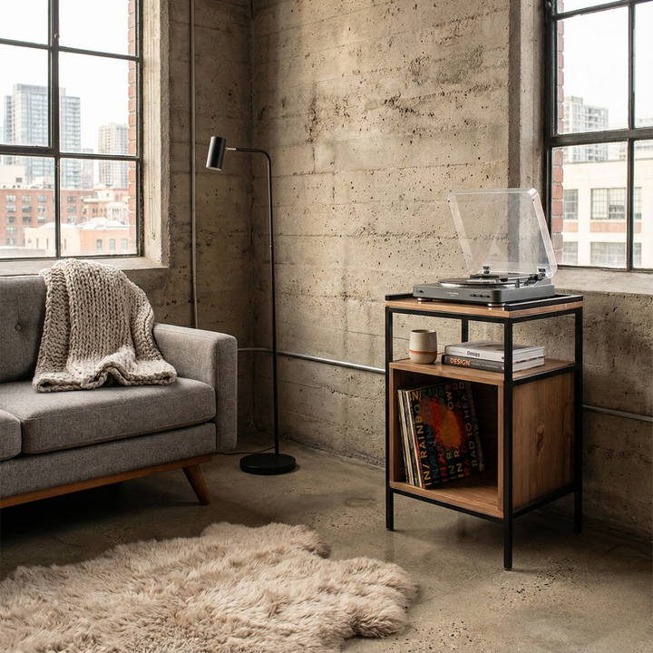 Mueble para vinilos 48