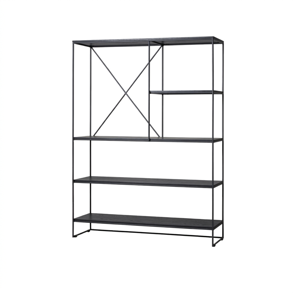 Estanteria Equis Longue MIMA — Kallfu.cl — BLACK