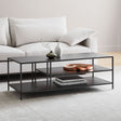 Mesa de centro tres niveles 122 Metal Black
