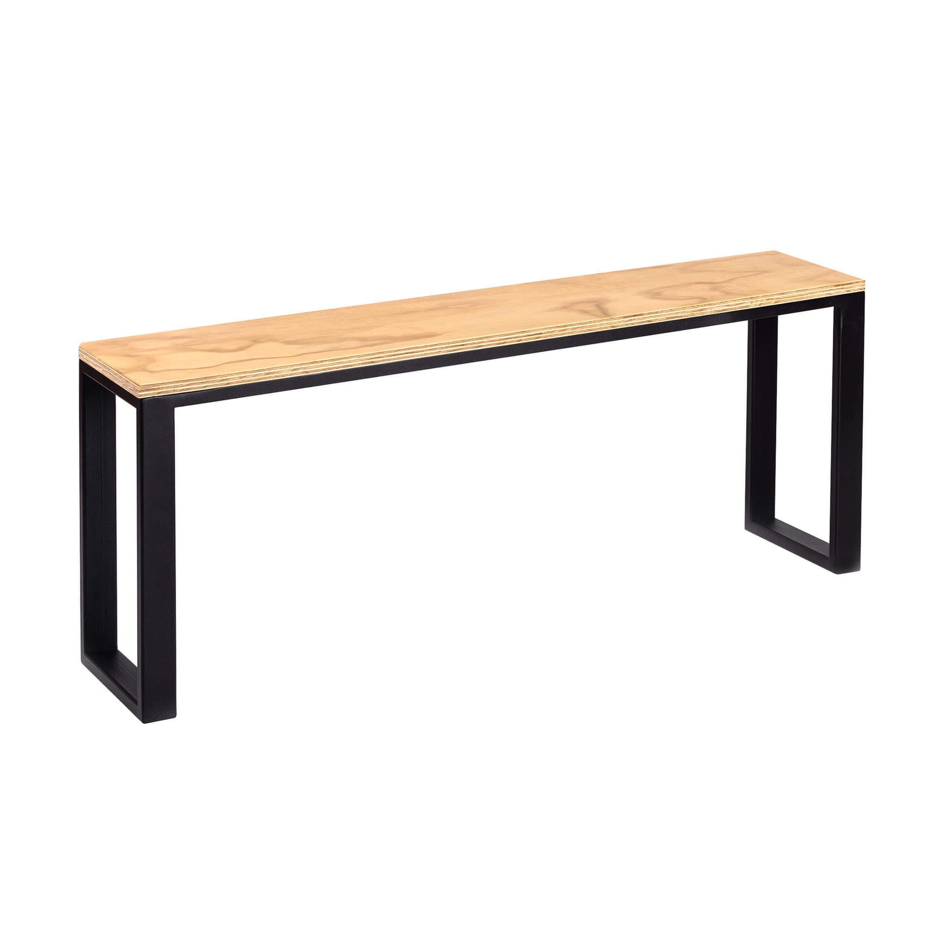 Banca para terraza de madera colo natural