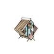 Porta Vinilo 1 Nivel Luxe Metal Black